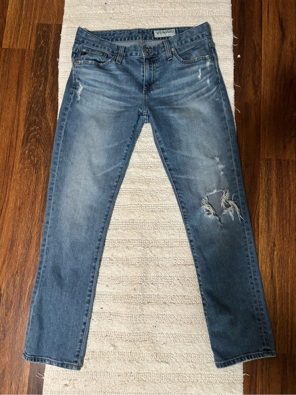 Adriano Goldschmied Anthropologie Light Blue Jeans